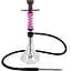 Кальян Trumpet Hookah Rider S Pink (колба Crystal Clear) - мініатюра 1
