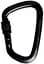 Карабін Singing Rock D Steel Lock Screw Gate Black 50kN - мініатюра 1