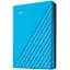 Зовнішній жорсткий диск Western Digital WD My Passport 4TB Blue (WDBPKJ0040BBL-WESN) - мініатюра 3