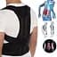 Бандаж для вирівнювання спини корсет для корекції постави XXXL Back Pain Help Support Belt - мініатюра 2