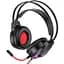 Ігрові геймерські навушники Hoco Gaming W105 з мікрофоном і LED RGB підсвіткою червоні - мініатюра 1