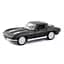 Автомодель TechnoDrive Chevrolet Corvette Split Window 1963 матова чорна 250411U - мініатюра 1