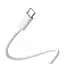 Кабель Xiaomi Braided Cable Type-C to Type-C 3A 1m BHR0878GL White - мініатюра 2