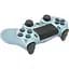 Геймпад джойстик DoubleShock Wireless PS4 Double Motor Vibration DUALSHOCK 4 Silver-Blue - миниатюра 1