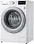Пральна машина LG з фронтальним завантаженням F2V3GS4W, 8,5кг, 1200, A+++-30%, Пар, глибина 47см, Дисплей, Інвертор, Білий (F2V3GS4W) - мініатюра 3