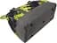 Сумка дорожня саквояж Wallaby 28L поліестер штучна шкіра Жовтий з Чорним - мініатюра 7