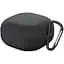Чехол-накладка DK Silicone Candy Friendly карабин для Samsung Galaxy Buds FE (R400) (011386) (black) - миниатюра 1