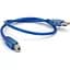 Кабель для принтера USB 2.0 AM/BM 0.5m blue Ritar (YT-AM/BM-0.5TBL) - мініатюра 1