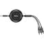 Кабель Baseus Golden Loop 3 in 1 Elastic Cable USB Type-C/Lightning/MicroUSB 3.5A 1.2m CAMLT-JH01 Black - миниатюра 2