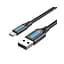 Дата кабель USB 2.0 AM to Micro 5P 1.0m 3A black Vention (COLBF) - мініатюра 1