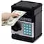 Іграшковий сейф скарбничка Coins & Bills Bank Safe Чорний - мініатюра 1