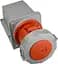 Розетка стаціонарна 63А P5 IP67 3P+N+PE UCombi АСКО-УКРЕМ (A0080010156) - мініатюра 1