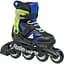 Ролики Rollerblade Microblade 33-36,5 Синій-Жовтий - миниатюра 1