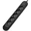 Мережевий фільтр-подовжувач Voltronic F05UB 5 розеток + 3 USB 1.5 м 3х0.75 мм 2500W Black - мініатюра 1
