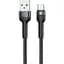 Кабель Remax USB 2.0 to Type-C 2.4A Jany RC-124a Black 1 м - мініатюра 1