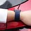 Ремінець силіконовий Hoco iWatch WA07 magnetic 38/40/41 mm dark синій - мініатюра 3