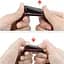 Ремешок Becover Vents Style для Xiaomi Mi Smart Band 7 Black-Red (710506) - миниатюра 4
