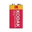 Батарейки Kodak 9V Крона 1 шт. - мініатюра 1