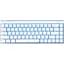 Клавиатура MCHOSE Ace 68 Air Mount Tai Magnetic Switch GT Snow White (MC-ACE68AIR-9) - миниатюра 1