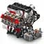 Конструктор двигун Mould King Technic Двигун V8 F488 для дітей та дорослих 2718 деталей - мініатюра 3