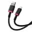 Кабель Baseus Dura Series Fast Charging Lightning 2.4A (1m) red/black (P10377801U01-01) - мініатюра 7