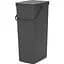 Ведро для мусора Brabantia Sort&Go 40 л темно-серый (251047) - миниатюра 1