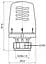 Термоголовка Icma M28x1.5 No1100 (821100AC20) - мініатюра 2