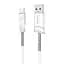USB Cable Hoco X24 Pisces Type-C White 1m - миниатюра 1