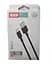 Кабель XO NB156 USB cable for apple Чорний - мініатюра 2