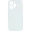 Чохол Silicone Case із захистом камери Full Apple iPhone 14 Pro Max White - мініатюра 1