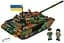 Конструктор COBI украинский танк ВСУ T-72M1R (PL/UA) 2624 - миниатюра 2