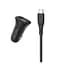 Автомобільний зарядний пристрій SkyDolphin SZ09V (2USB, 3.4A) Black + кабель microUSB (SDAZP-000111) - мініатюра 2