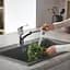 Змішувач для кухні з висувним виливом Grohe Eurosmart 30305001 Хром - мініатюра 9
