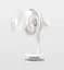 Портативний вентилятор Solove Stand Fan F5 White - мініатюра 3