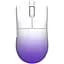Мишка Hator Hellyberry HM47 Pro RGB Wireless/Bluetooth/USB White/Violet (HM47PRO_white_violet) - мініатюра 1