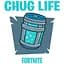 Кружка GeekLand Fortnite Фортнайт FT.02.14 Chug Life 330 мл белая - миниатюра 2