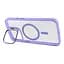 Чохол із підставкою MagSafe TPU PC Metal Stand Case Apple iPhone 15 Pro Max Purple - мініатюра 2