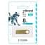USB флеш накопичувач Wibrand 8GB Puma Gold USB 2.0 (WI2.0/PU8U1G) - мініатюра 2