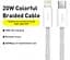 Кабель Baseus Dynamic Series Fast Charging Data Cable Type-C to iP 20W 1m CALD000002 White - мініатюра 3