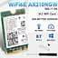 Мережева карта Intel Wi-Fi 6E AX210 NGW модуль тридіапазонний адаптер Bluetooth для ПД / Ноутбука (19125) - мініатюра 2