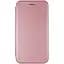 Шкіряний чохол-книжка Epik Classy для Xiaomi Redmi 9A Rose Gold - мініатюра 1