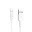 USB Cable Hoco X25 Soarer MicroUSB White 1m - мініатюра 1