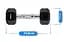 Гантель шестигранна Thunder 2,5 кг (HEXAGONAL-DUMBBELLS-2,5KG) - мініатюра 5