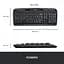 Комплект (клавіатура + миша бездротові) Logitech MK330 Wireless UA розкладка чорна (920-003989) - мініатюра 9
