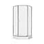 Душова кабіна Qtap Leo CRM10995-AC6 Clear 2020x900x900 мм + піддон Diamond 309912 90x90x12 см із сифоном - мініатюра 1