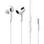 Навушники Baseus Encok 3.5mm lateral in-ear Wired Earphone H17 NGCR020002 White - мініатюра 1