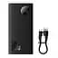 Зовнішній акумулятор (Power Bank) Baseus Adaman2 Digital Display 10000 mAh 30 W PPADM2-10 чорний - мініатюра 7