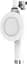 Монопод Rock Selfie stick with lightning wire control & light White - мініатюра 1