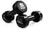 Гантелі вінілові PowerPlay 4125 Achilles 2*5 кг Чорні 2 шт (PP_4125_5kg_2in) - мініатюра 2