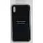 Оригінальний силіконовий чохол Apple Silicone Case для iPhone XS Max (6.5") Black (MRWE2ZM/A) - мініатюра 2
